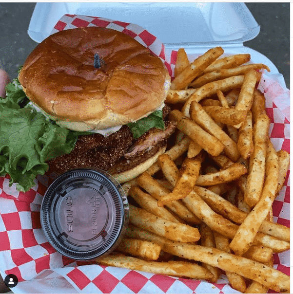 BCooks Food Truck hamburger